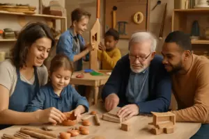 Laboratori creativi aperti al pubblico: programmi originali che stimolano la manualità a tutte le età